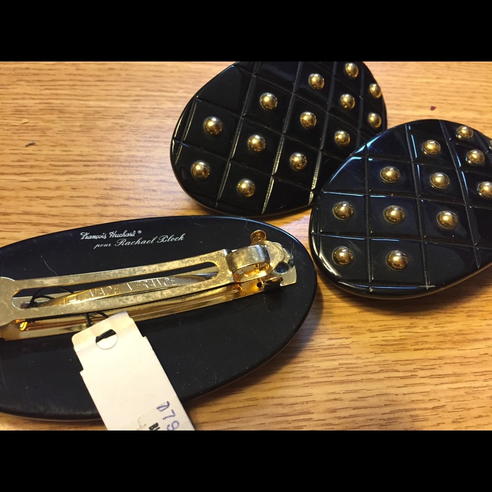 Francois Huchard Vintage Retro 80s Hair Clip